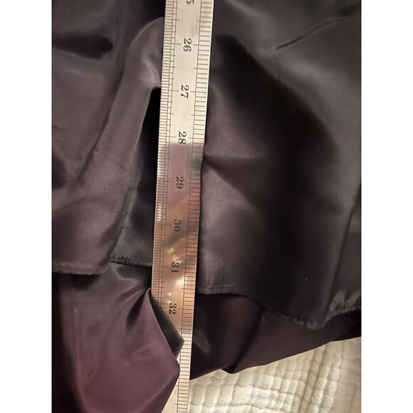 Vintage Gunne Sax Prom Dress Black Strapless Sequin Size 4 Bow High Low Gown - Picture 10 of 12